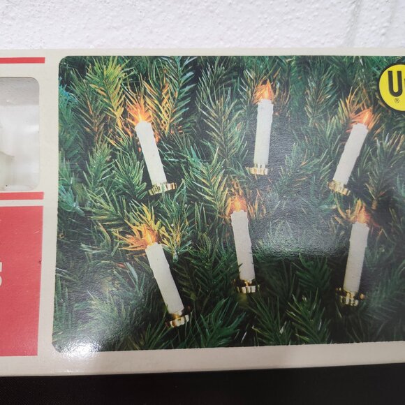 Vintage Foremost Industries Set of 10 Candle Lights - Indoor/Outdoor - Picture 2 of 7